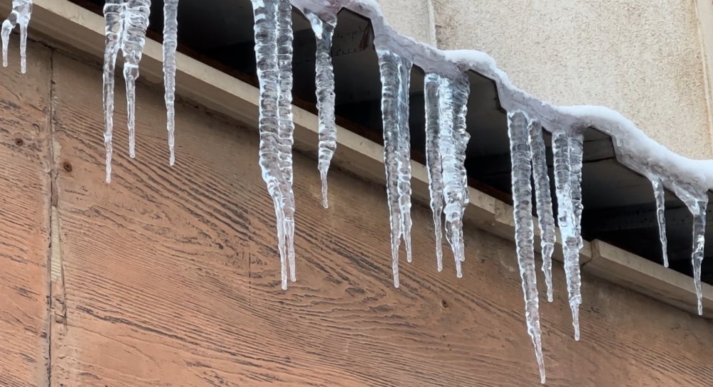 Erzurum buz kesti: Tekman’da sıcaklık -17°C