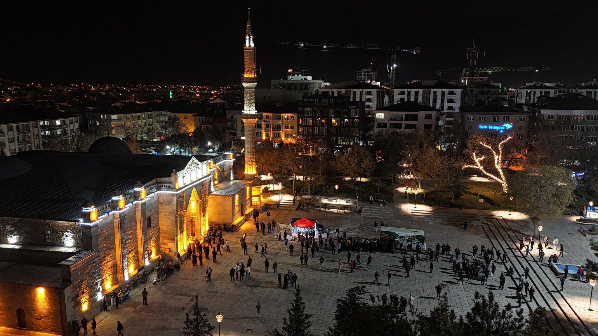 Aksaray’daki camiler Miraç Kandili’nde doldu taştı