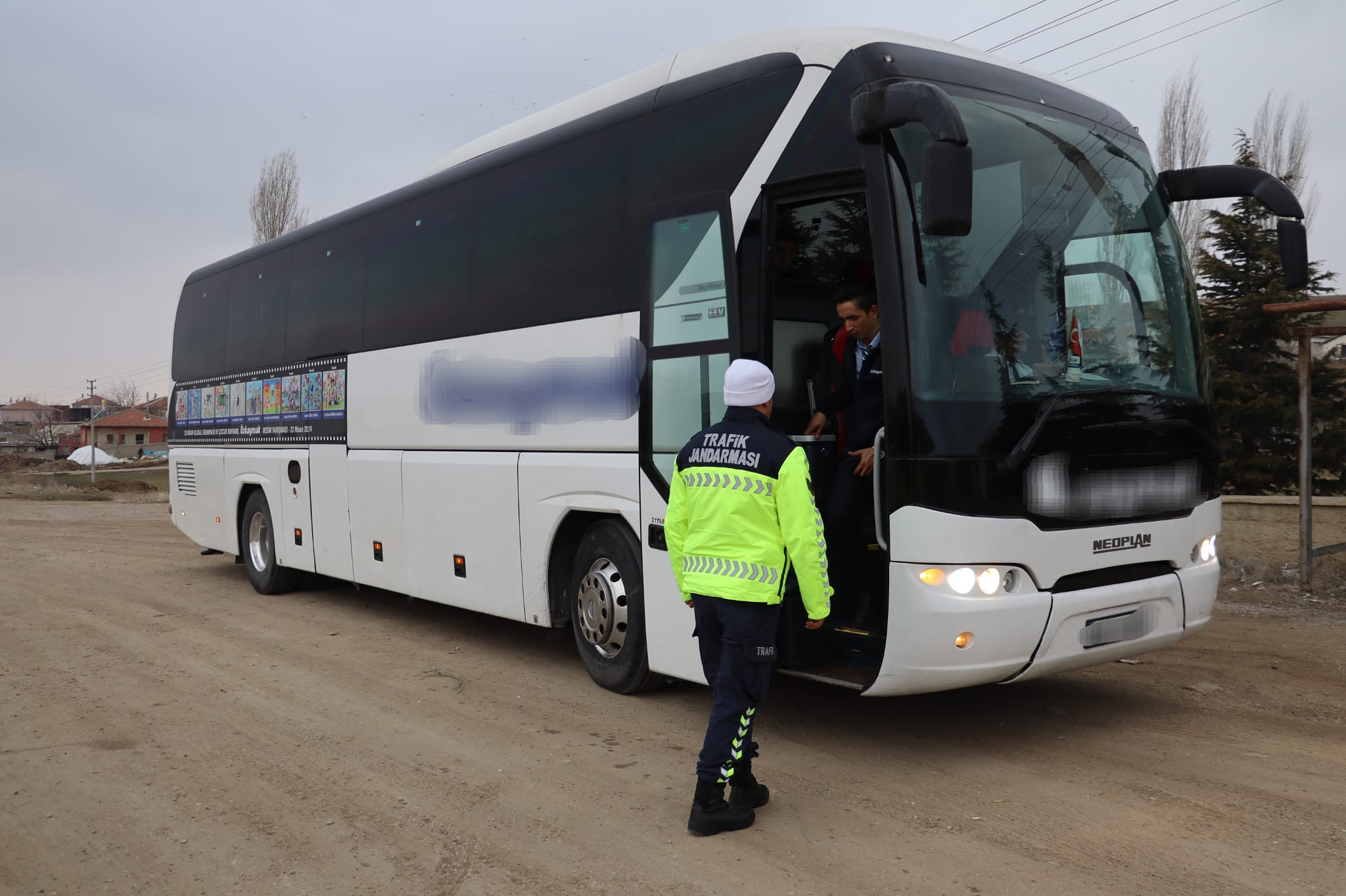 Aksaray’da yolcu otobüslerine sıkı denetim