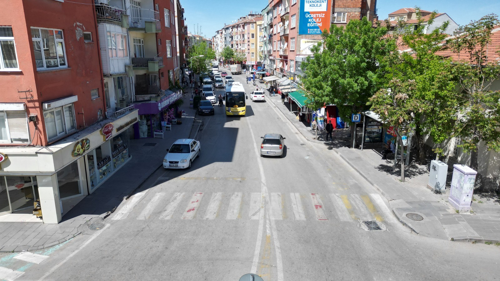 Aksaray Belediyesi Büyük Bölcek Caddesini yenilemeye hazırlanıyor