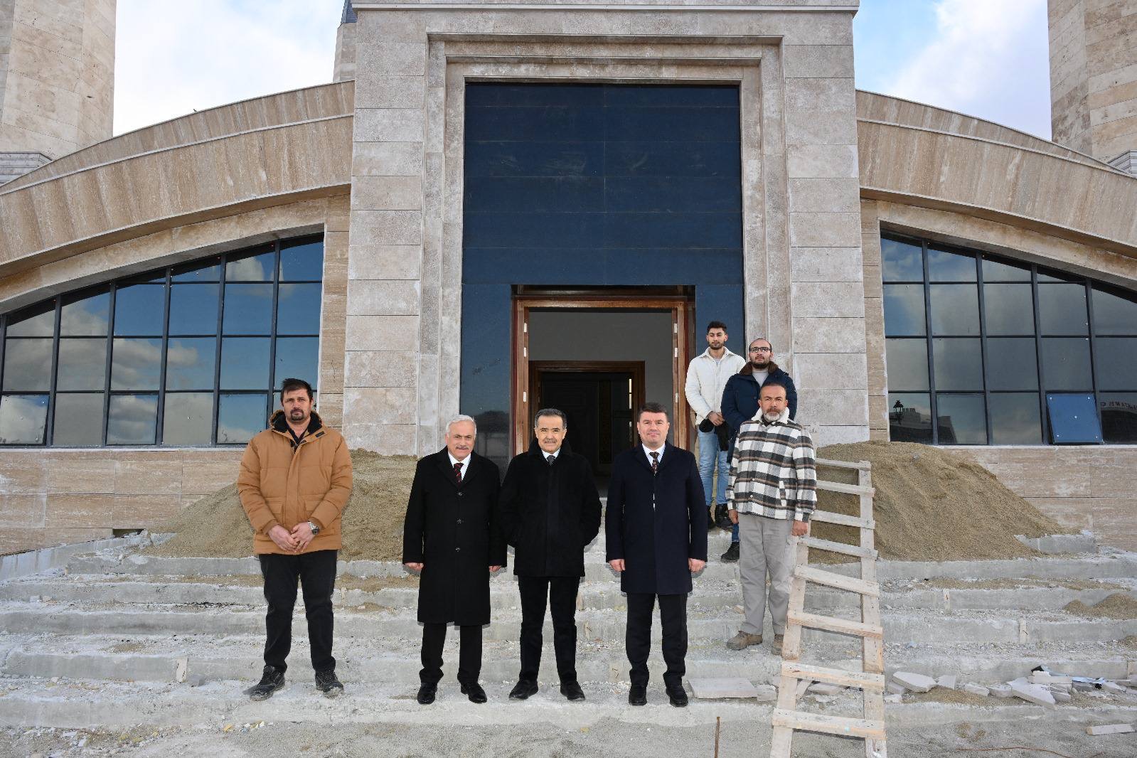 Hasta Yakını Konuk Evi ve Külliye Projesi’nde çalışmalar devam ediyor
