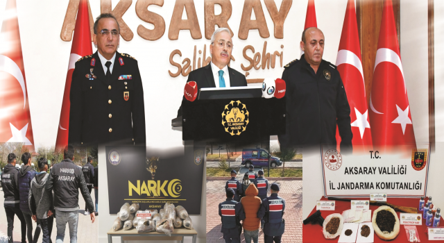 Aksaray’ın bir aylık asayiş raporu açıklandı
