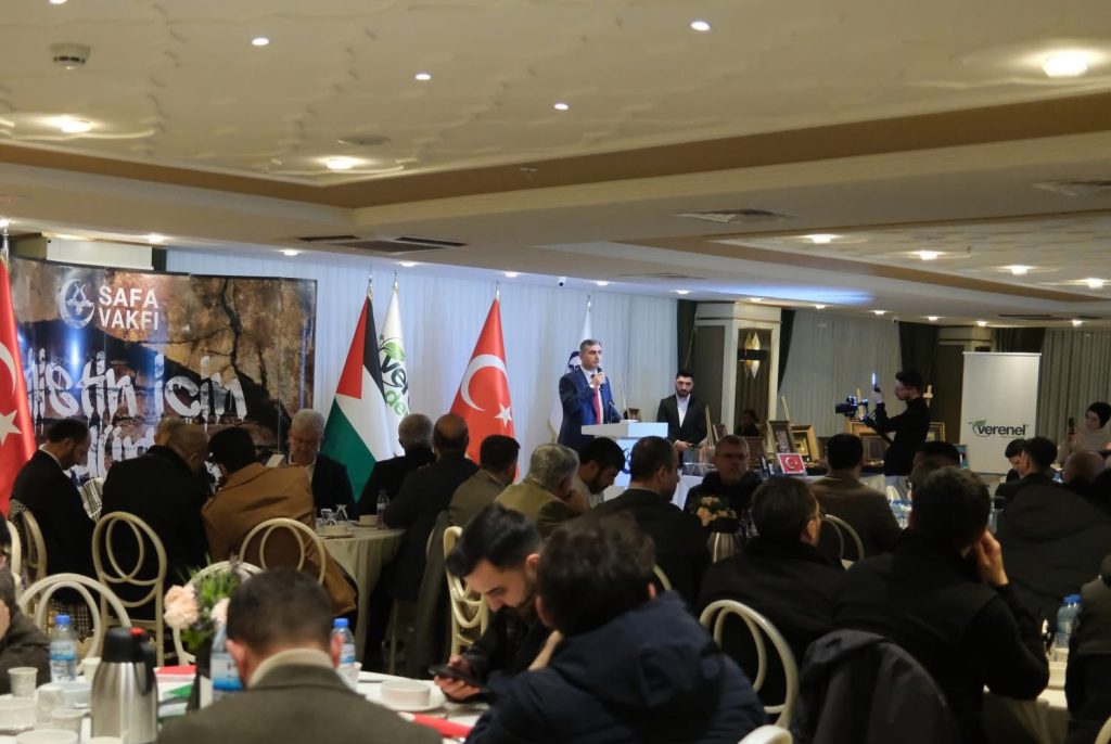 Aksaray’da Gazze için kardeşlik ve dayanışma gecesi