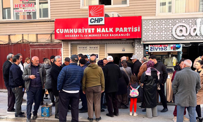 Aksaray’da CHP’nin ön seçiminde 13 bin 651 kişi oy kullandı