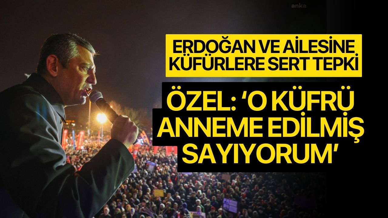 Erdoğan ve ailesine küfre Aksaray AK Parti’den sert tepki