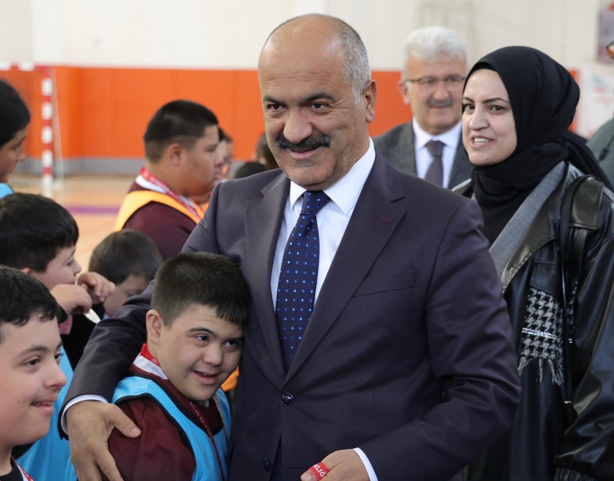 Vali Yardımcısı Kılınçkaya, Down Sendromlu bireylerle bir araya geldi