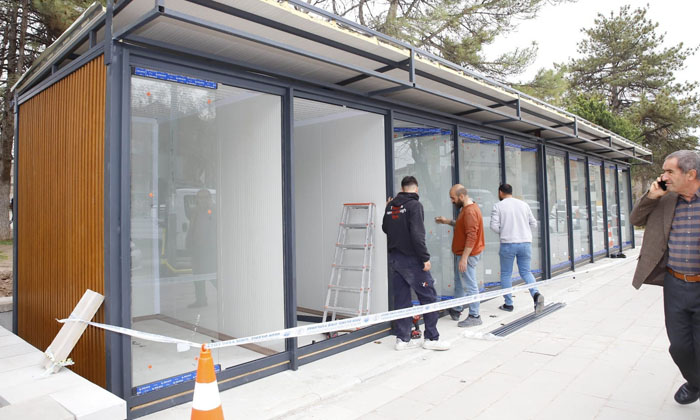 Aksaray’da lostra salonu tamamlanıyor