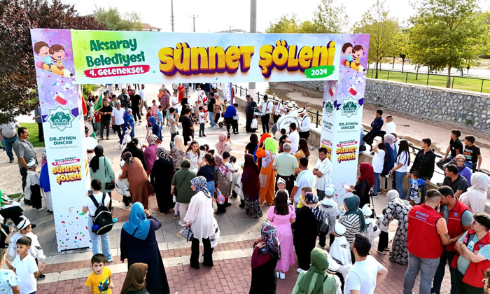 Aksaray Belediyesi geleneksel sünnet şöleni kayıtları başladı