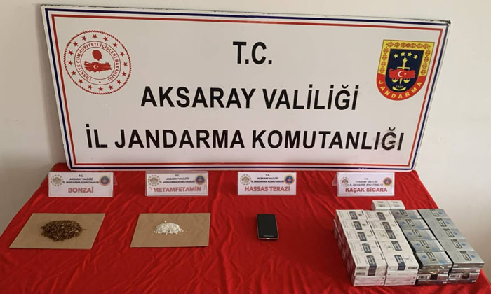 Aksaray’da uyuşturucu ticareti yapan şahıs suçüstü yakalandı