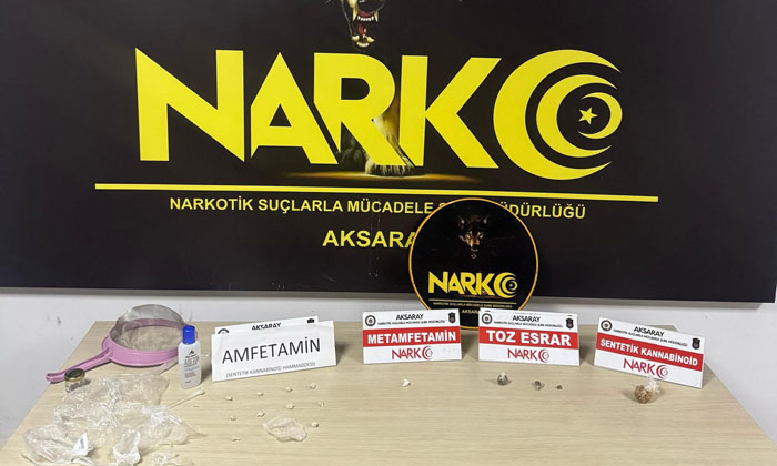 Aksaray’da zehir tacirlerine baskın: 6 tutuklama