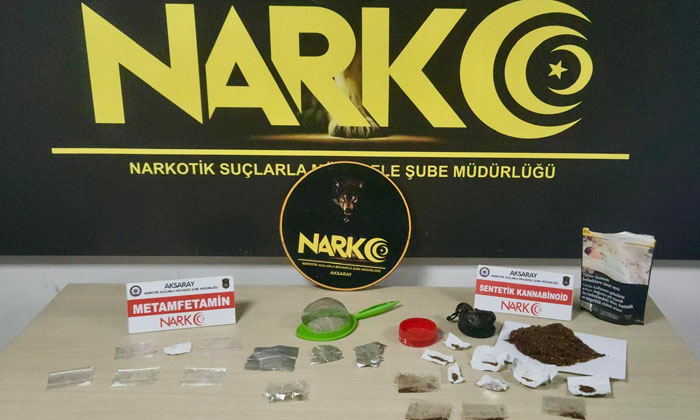 Aksaray’da narkotik operasyonu: 3 gözaltı, 2 tutuklama