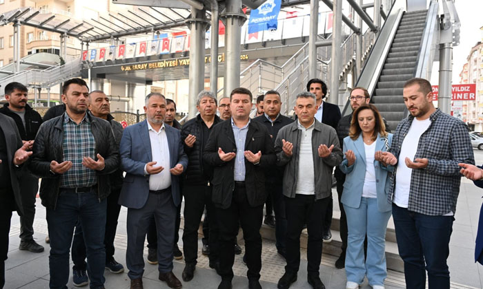 Atatürk Bulvarı üzerindeki yaya üst geçidi hizmete açıldı