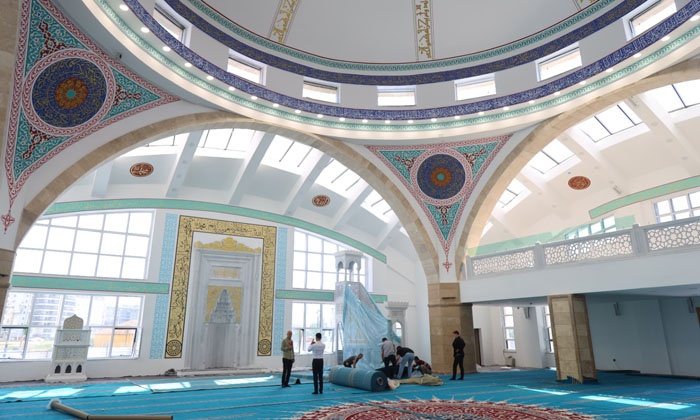 Hasta Yakını Konuk Evi ve Külliyesi’nde son dokunuşlar yapılıyor