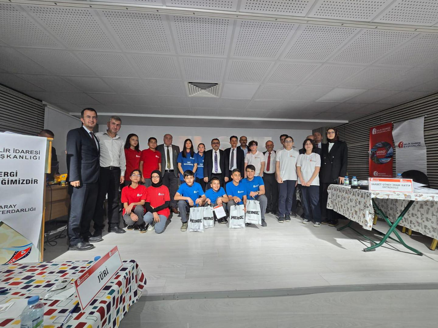 Aksaray’da öğrencilere vergi bilinci aşılandı