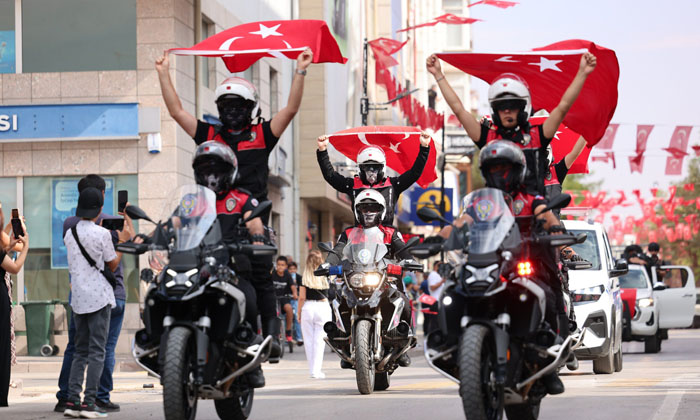 Aksaray’da 30 Ağustos Zafer Bayramı coşkuyla kutlandı