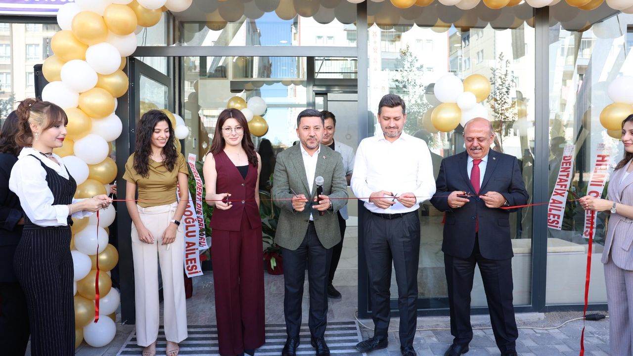 Nevşehir’de İmza Dental Ağız ve diş sağlığı polikliniği törenle açıldı