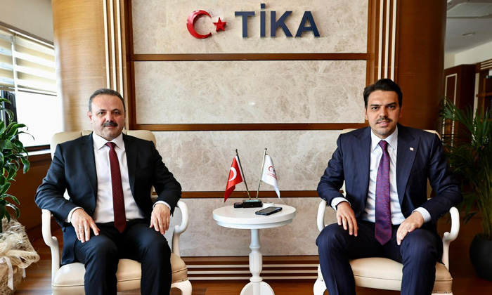 ASÜ Rektörü Arıbaş’tan TİKA Başkanı Eren’e hayırlı olsun ziyareti