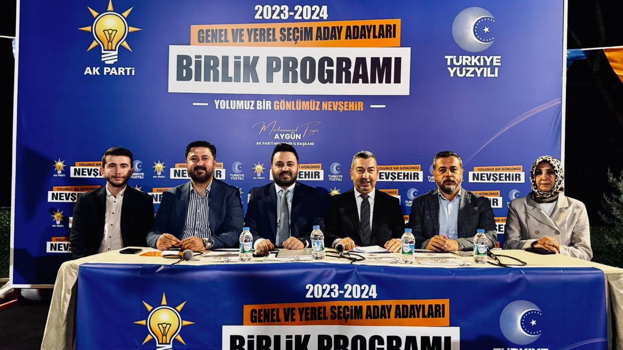 Nevşehir AK Parti’den Birlik ve Beraberlik Buluşması