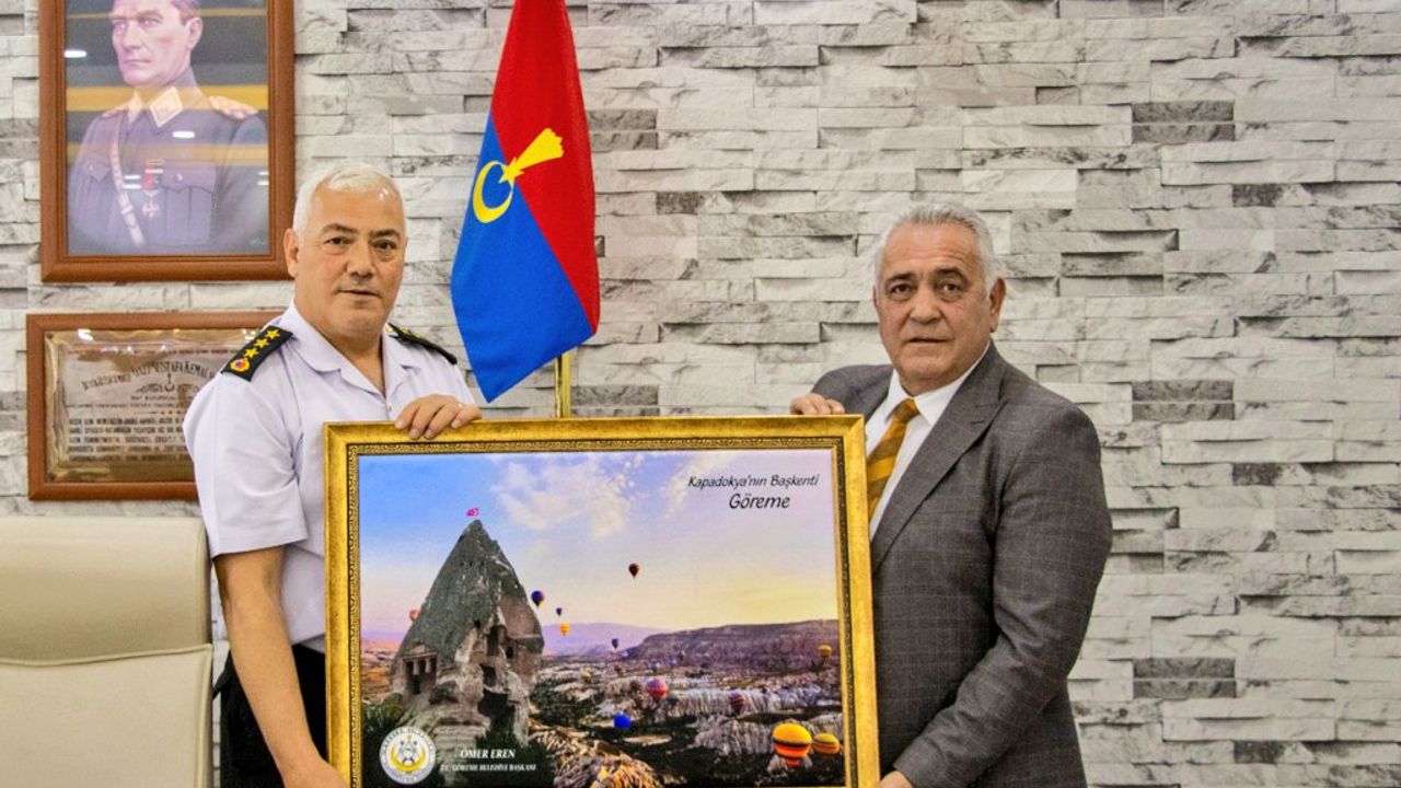 Başkan Eren’den İl Jandarma Komutanı Çelik’e Ziyaret