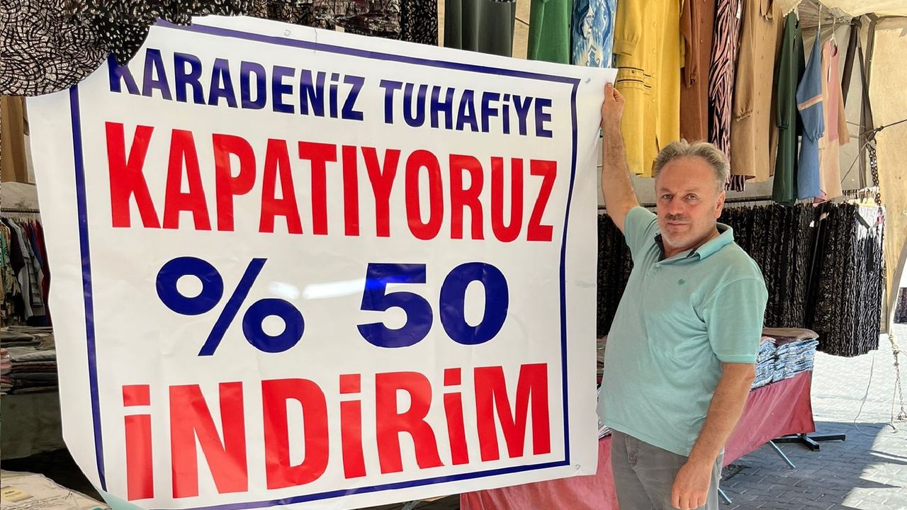 Karadeniz Tuhafiye Kapanış Satışını Başlattı: Tüm Ürünlerde %50 İndirim!