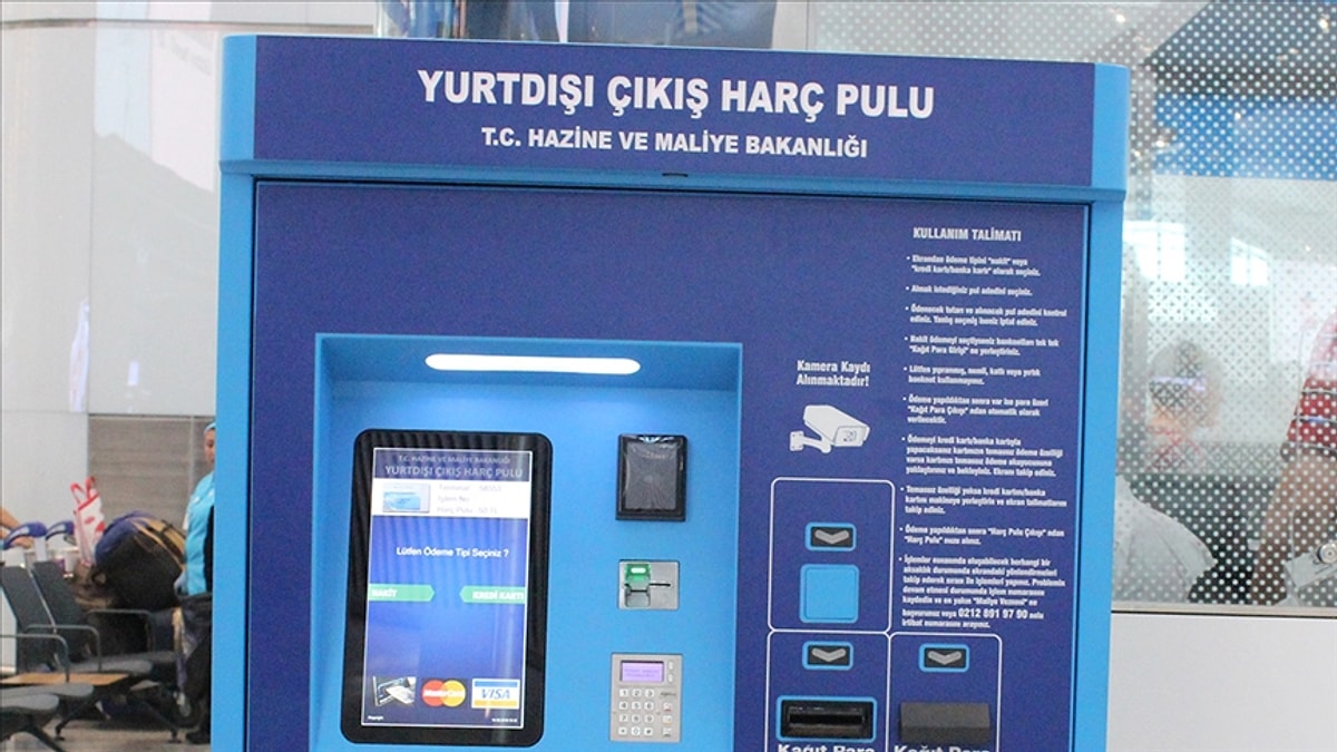 Yurt dışı çıkış harcına zam geldi