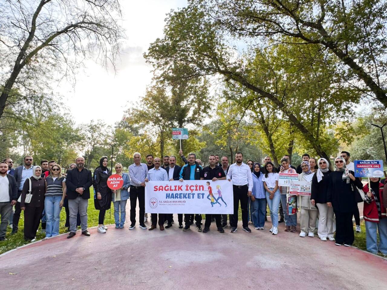 Aksaray’da Dünya Yürüyüş Günü etkinliği