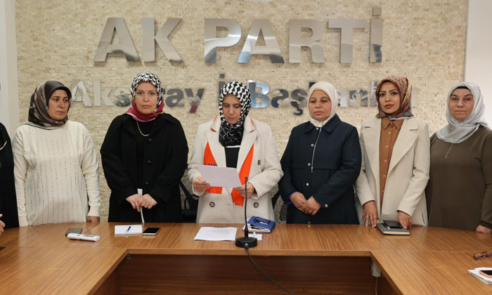 AK Parti Aksaray Kadın Kolları’ndan 25 Kasım mesajı