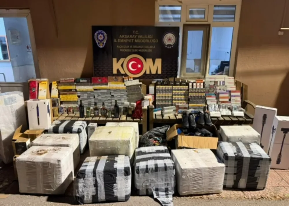 Aksaray’da 17 milyon liralık operasyon