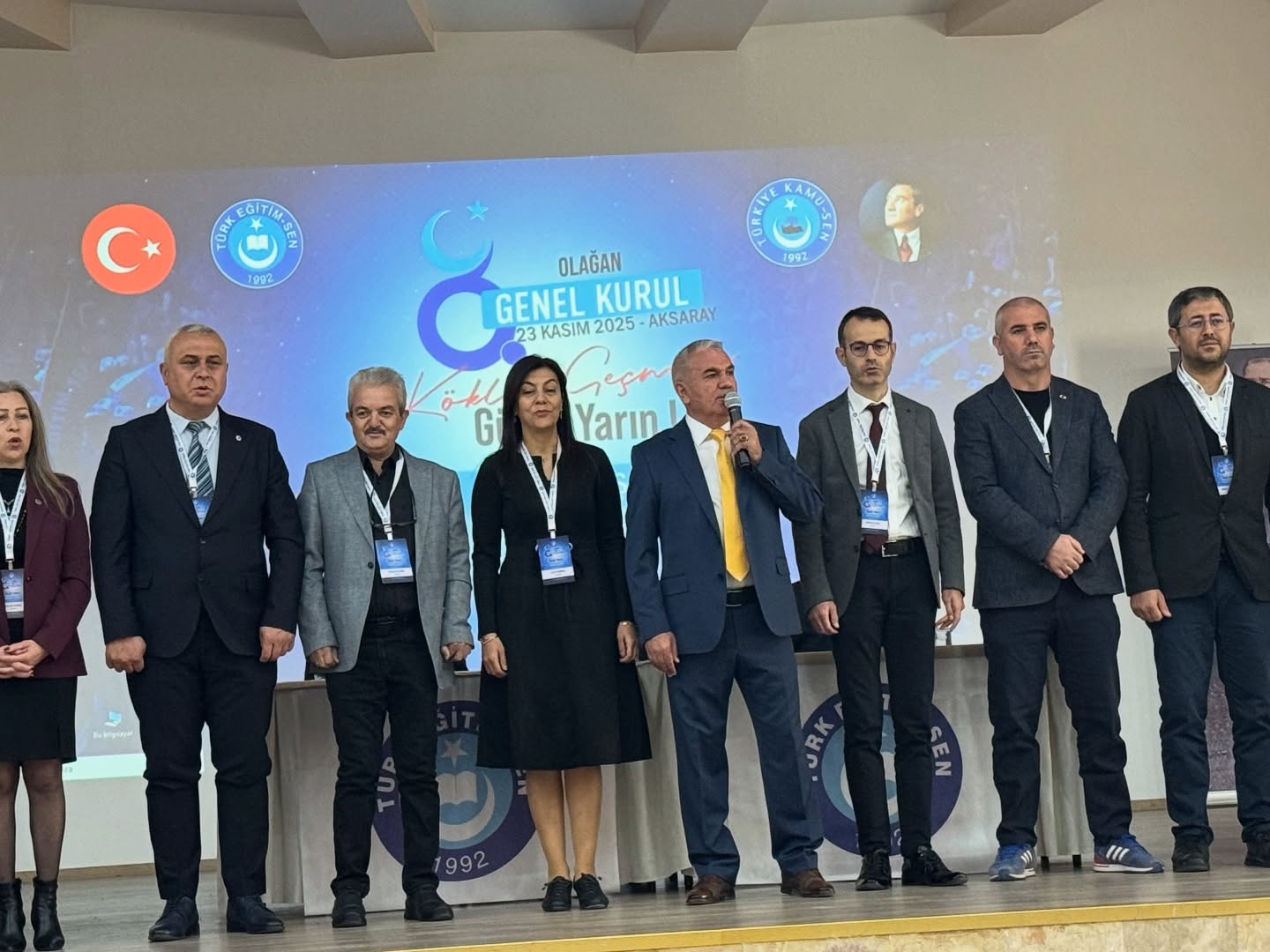 Aksaray Türk Eğitim Sen’de Ali Toprak güven tazeledi