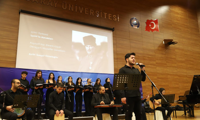 Aksaray Üniversitesi’nde Ulu Önder Gazi Mustafa Kemal Atatürk anıldı