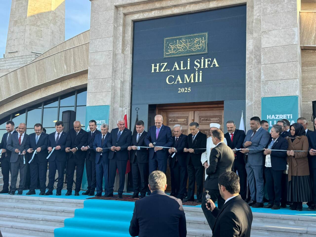 TBMM Başkanı Kurtulmuş, Aksaray’da cami açılışı yaptı