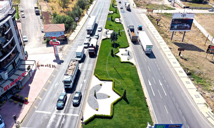 Aksaray’da 2025’te rekor yeşil alan hamlesi