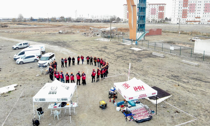 Aksaray İHH arama kurtarma ekibi KAK-1 eğitimini başarıyla tamamladı
