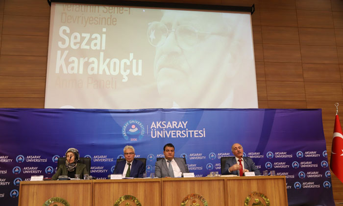 Sezai Karakoç, ASÜ’de vefat yıl dönümünde anıldı