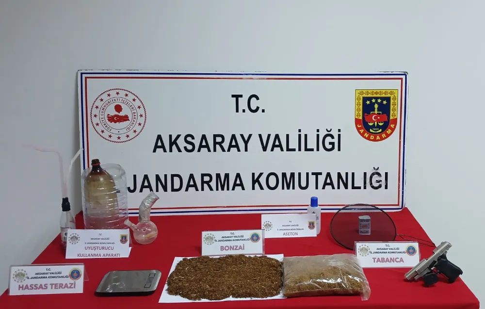 Aksaray’da uyuşturucu operasyonu: 1 kişi tutuklandı