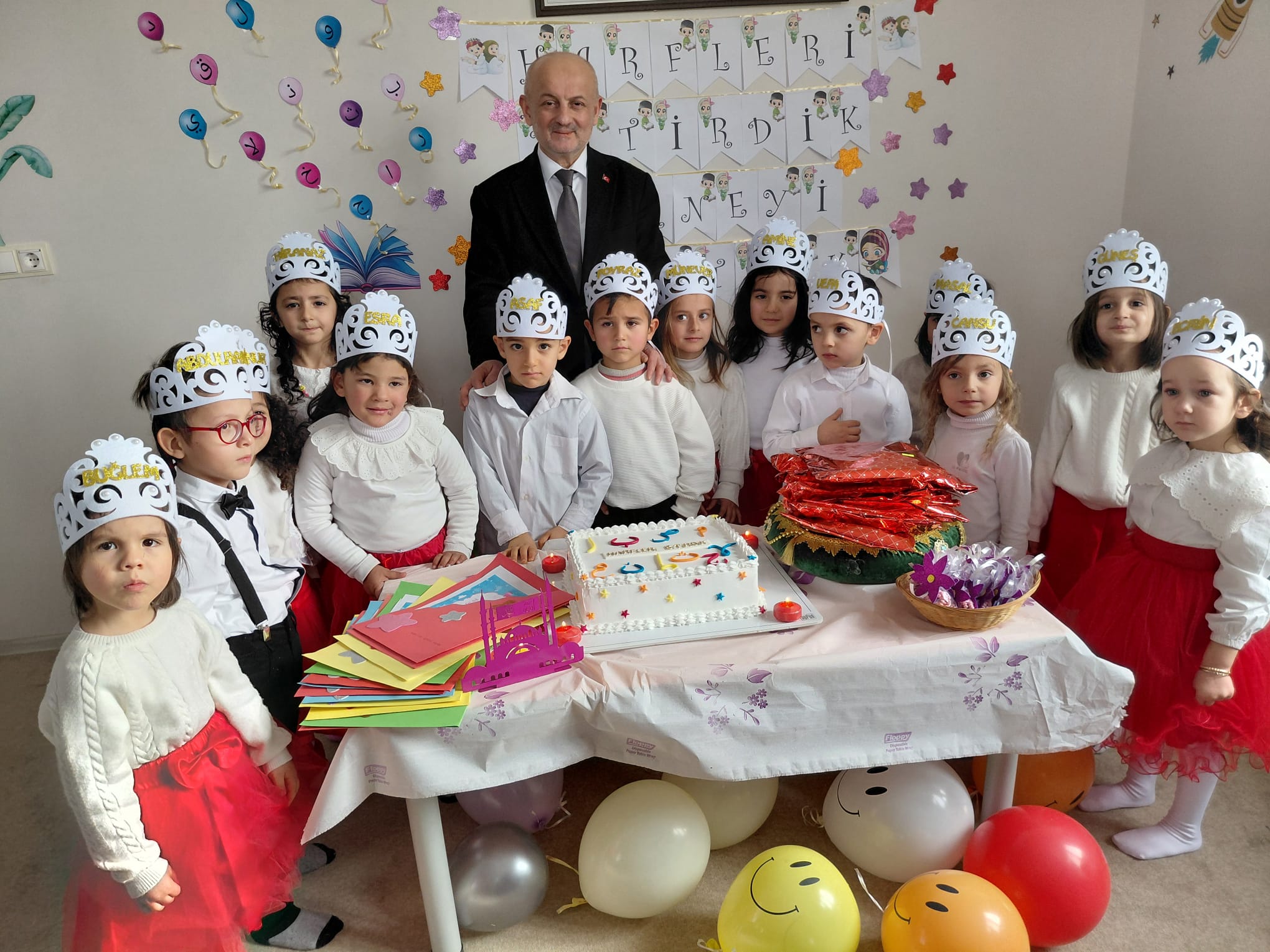 Minik yürekler Kur’an harfleriyle buluştu