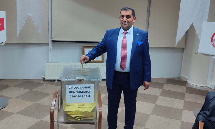 Kuddusi Yeşildal yeniden başkan seçildi