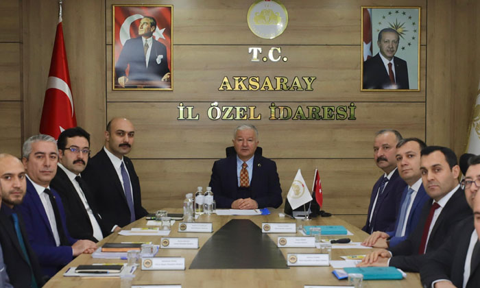 Vali Duru’dan İl Genel Meclisi ve İl Özel İdaresi’ne ziyaret