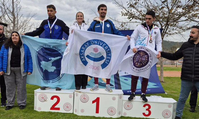 Aksaray Üniversitesi’nden üç farklı spor branşında şampiyonluk