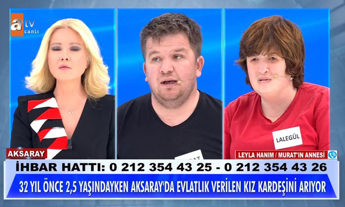 Aksaray’dan Müge Anlı’ya çıktı: 32 yıl önce evlatlık verilen kız kardeşini arıyor