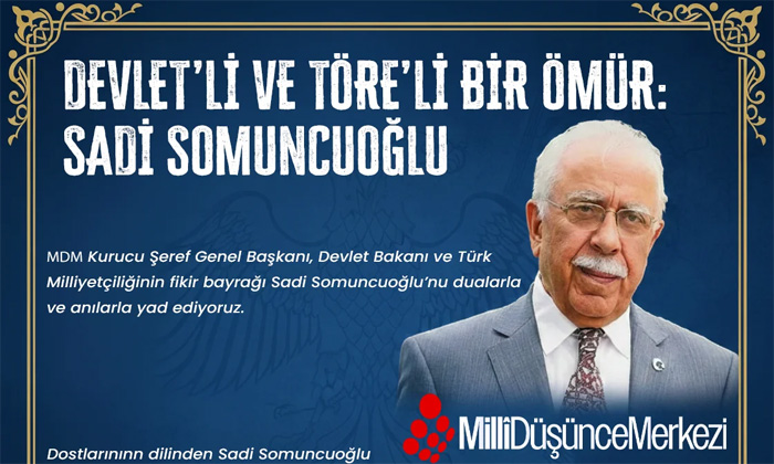 Sadi Somuncuoğlu vefat yıl dönümünde anılacak