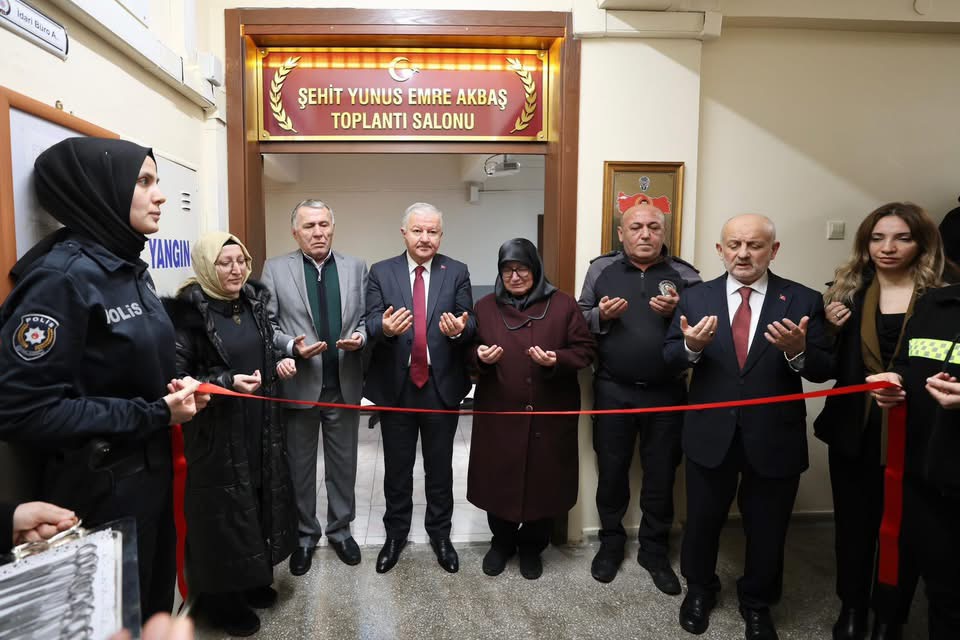 Şehit Polis Yunus Emre Akbaş’ın adı Aksaray’da yaşatılacak