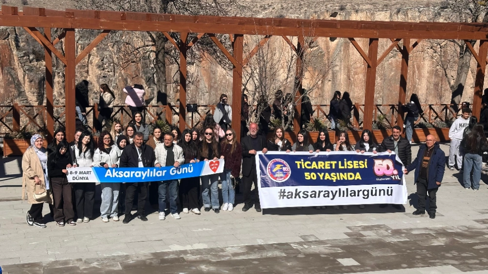Aksaraylılar Günü’nde liselilerden Ihlara Vadisi tanıtım gezisi