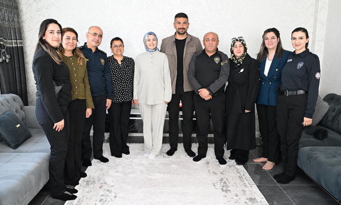 Emniyet ve POMEM’den Şehit Aileleri ile Gazilere anlamlı ziyaret