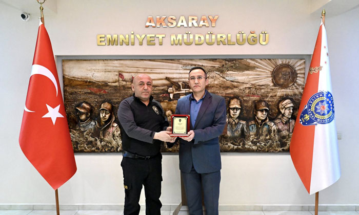 Emniyet Müdürü Bekir Demir’den emekli personele vefa