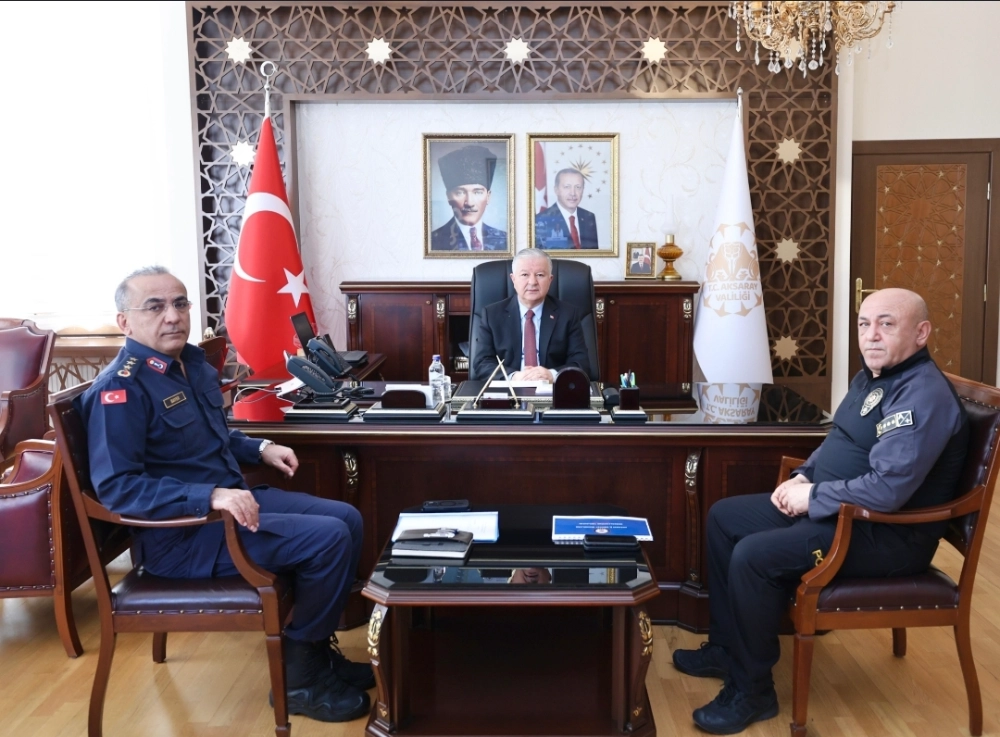Aksaray’da bayram öncesi güvenlik zirvesi