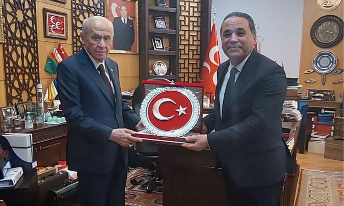 MHP’de ziyaret trafiği: Bahçeli’den Aksaray’a selam