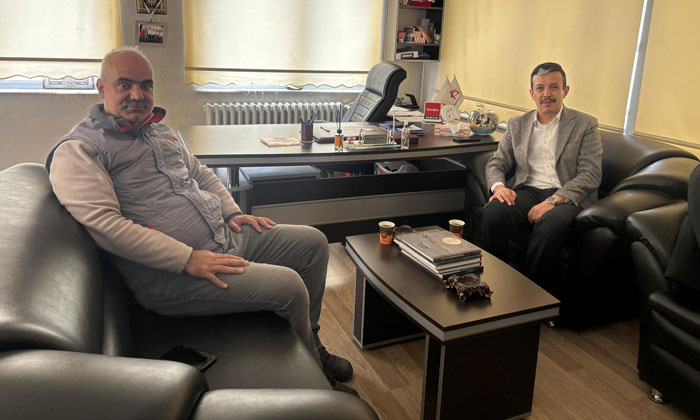 Ak Parti İl Başkanı Aktürk’ten Karataş’a ziyaret