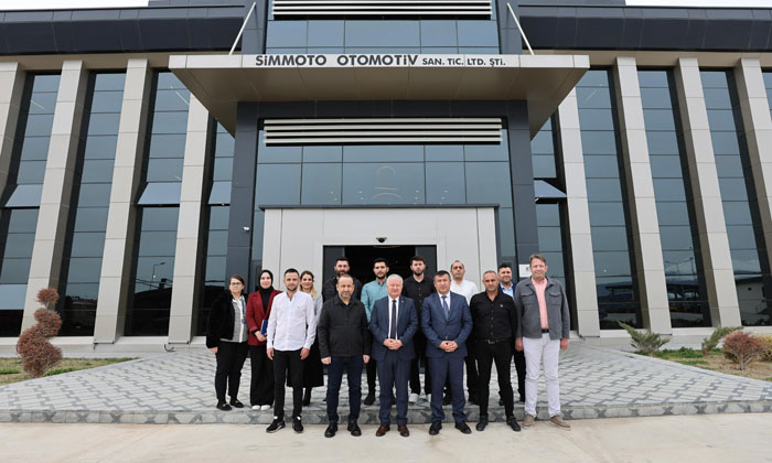 Vali Duru’dan Motolux Fabrikasına ziyaret