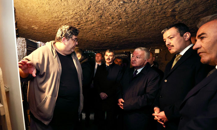 Vali Duru, “Kapadokya’nın Bilinmeyen Mirası” sergisini ziyaret etti